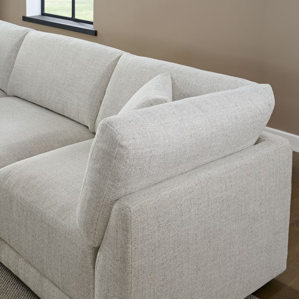 Dayna Grey Fabric 8 Piece Modular Sofa