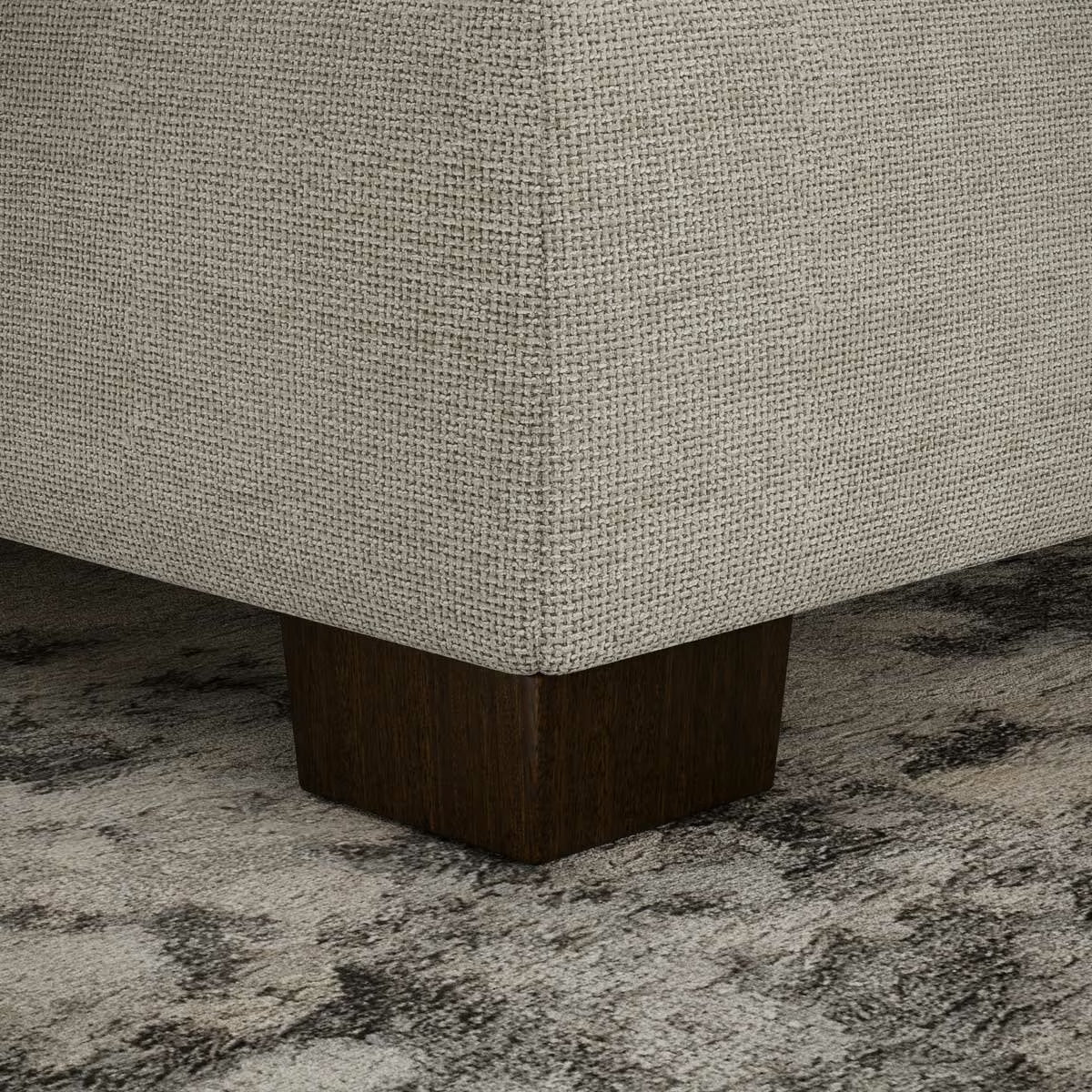 Tisdale Taupe 6 Piece Modular Fabric Sofa