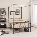 Double Size Metal Canopy Bed Frame