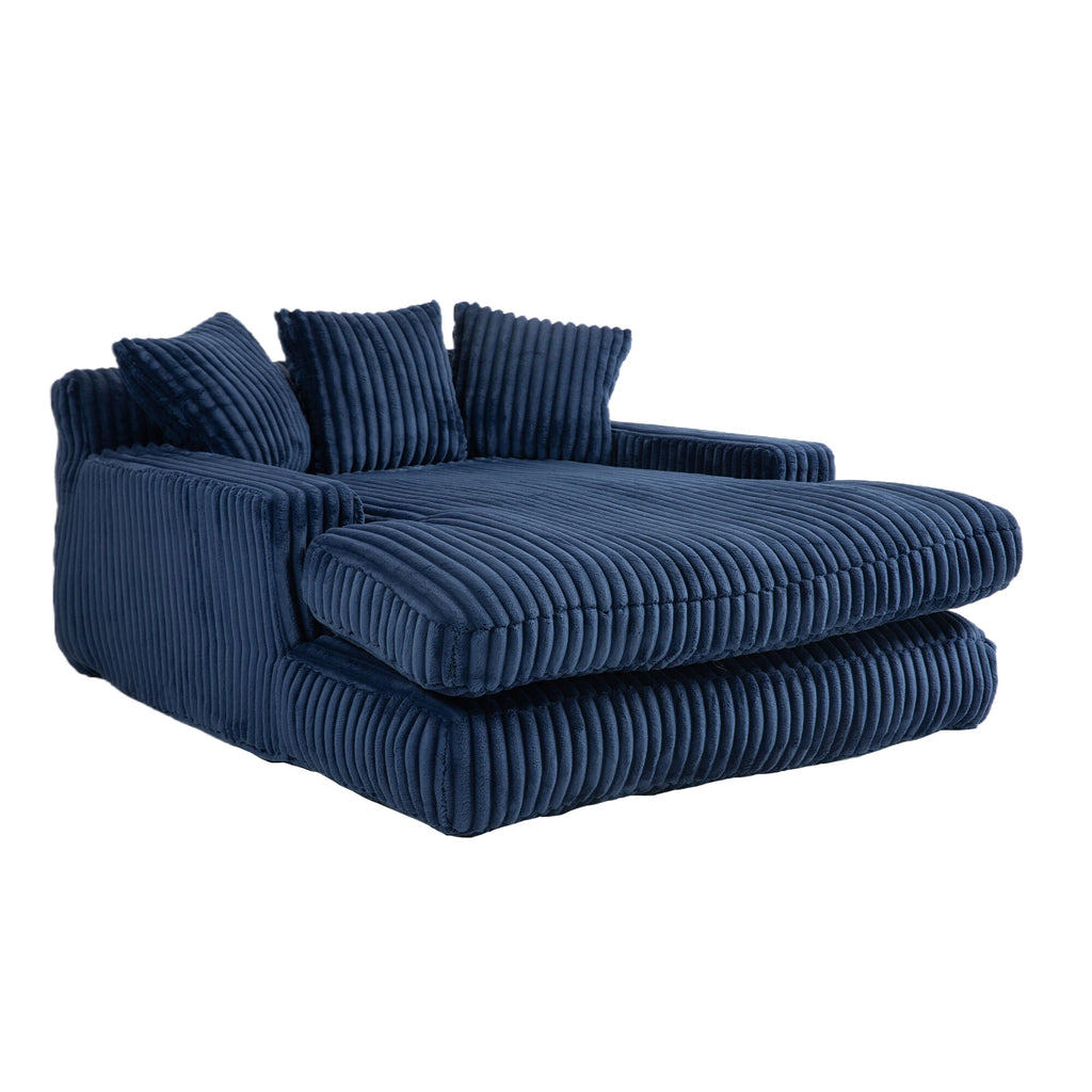 Indoor Bedroom Oversized Lounge Chair Sofa Living Room Soft Cushion Short Velvet Fabric Sofa Bed and Sleeping Chair