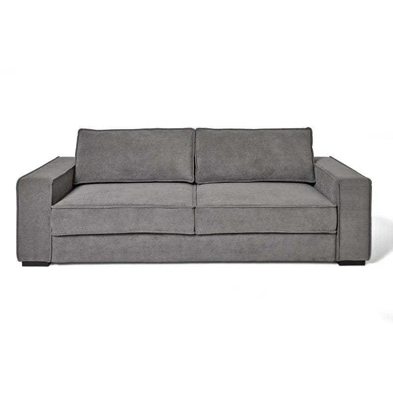 Charee 3 Seater Corduroy Fabric Sofa