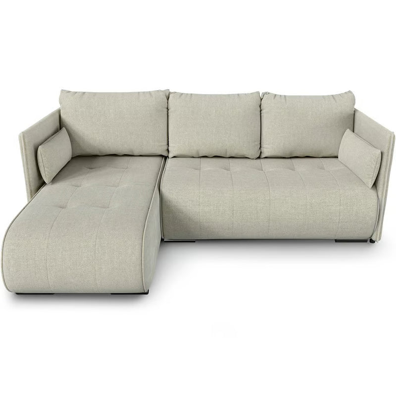 Corner Sofa Bed NESSA Reversible Chaise Lounge, Storage DAKO®