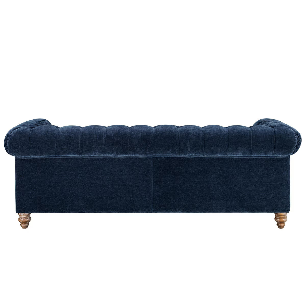 Allington 3 Seater Navy Fabric Chesterfield Sofa