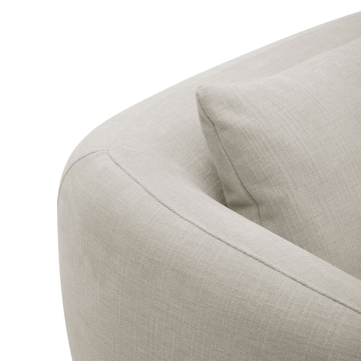 Holley Beige Fabric 5 Piece Modular Sofa