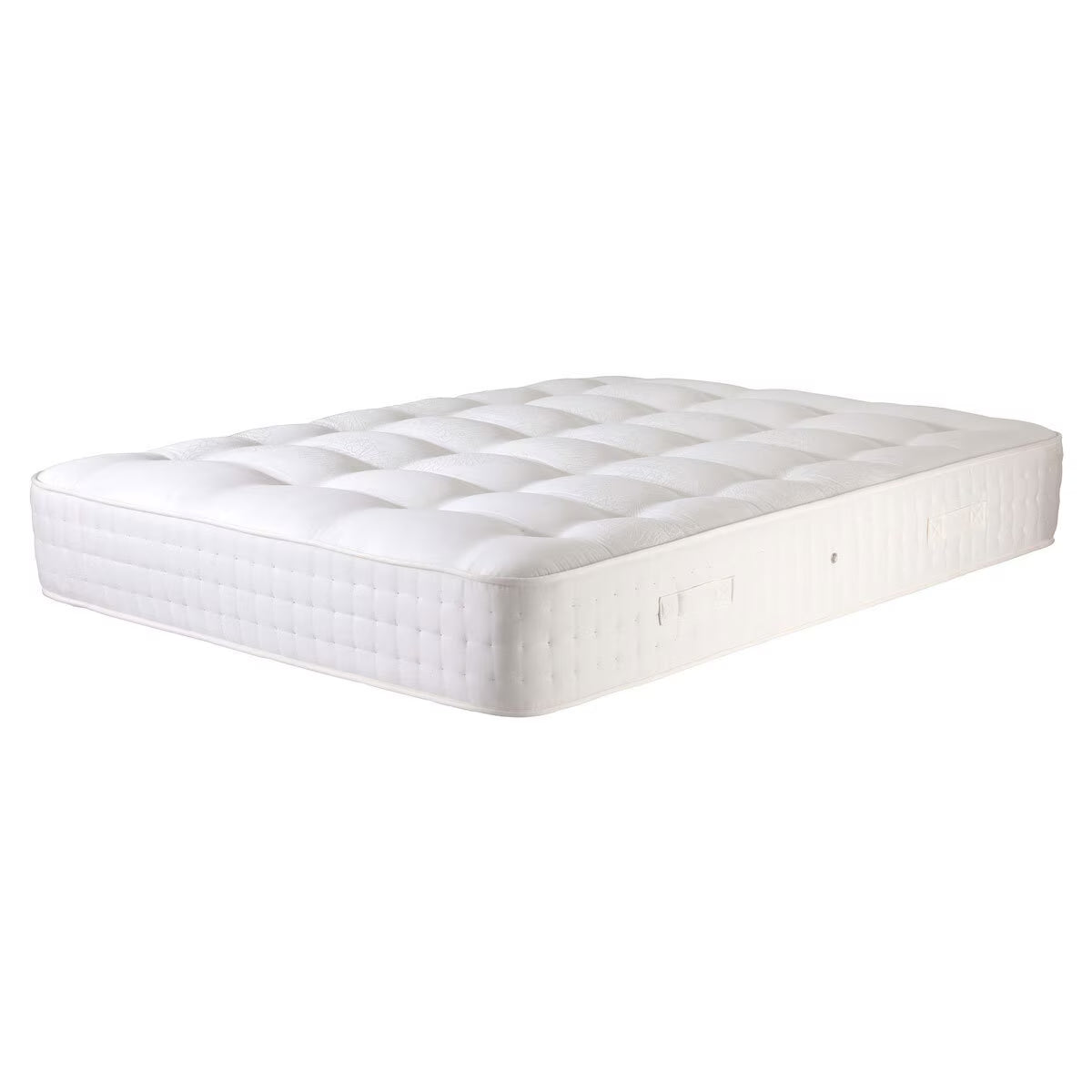 Pocket Spring Bed Company Pemberley Mattress & Grey Full Ottoman Divan in 3 Sizes