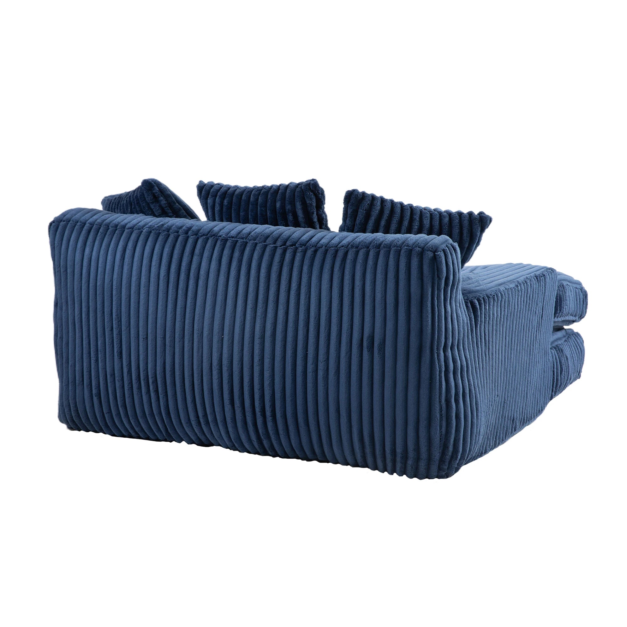 Indoor Bedroom Oversized Lounge Chair Sofa Living Room Soft Cushion Short Velvet Fabric Sofa Bed and Sleeping Chair