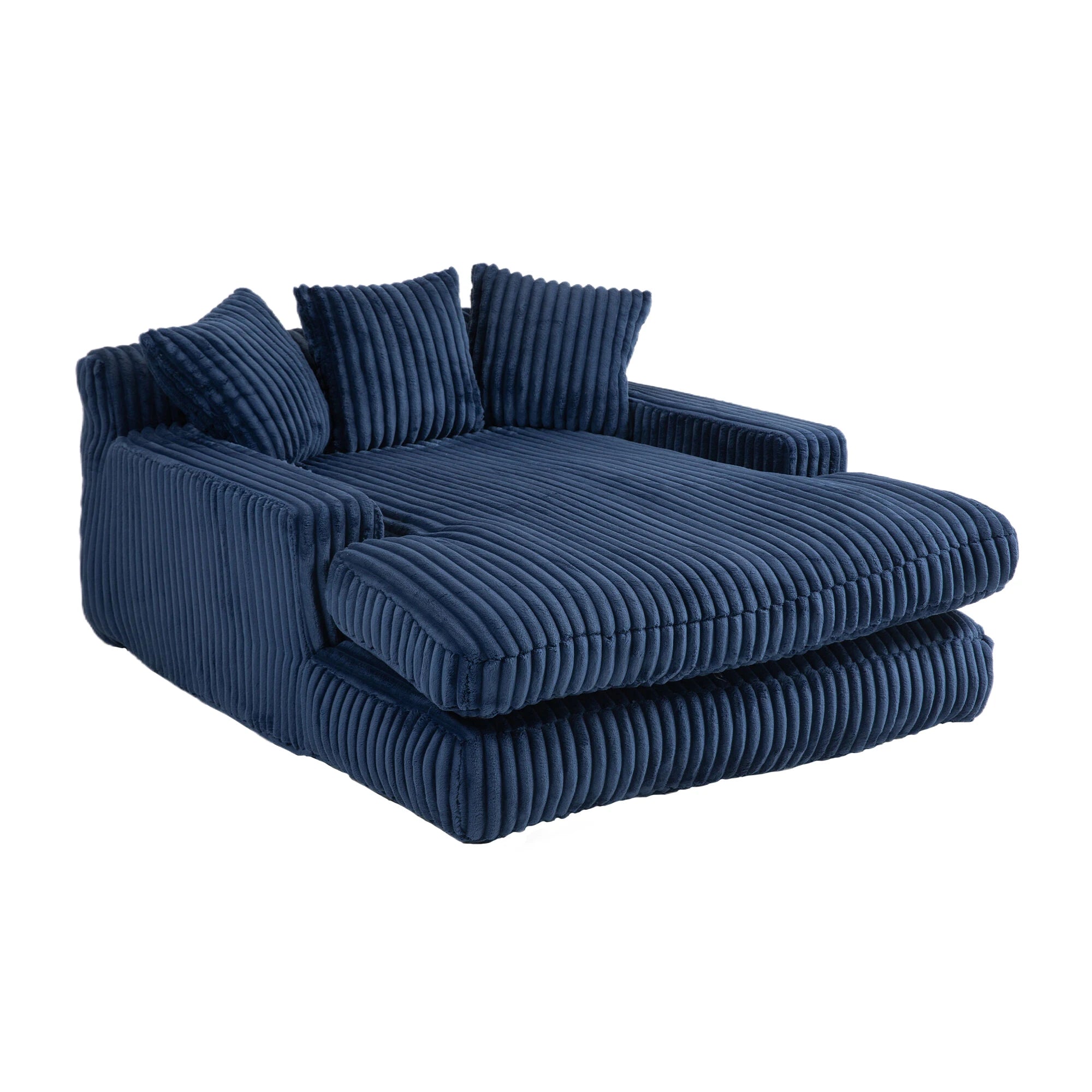 Indoor Bedroom Oversized Lounge Chair Sofa Living Room Soft Cushion Short Velvet Fabric Sofa Bed and Sleeping Chair