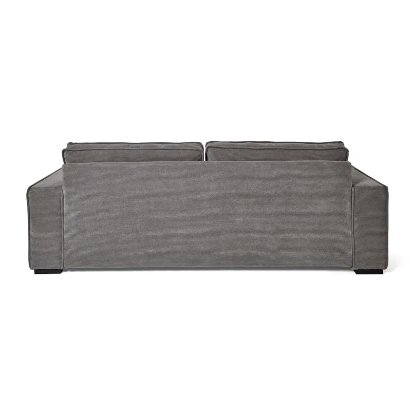 Charee 3 Seater Corduroy Fabric Sofa