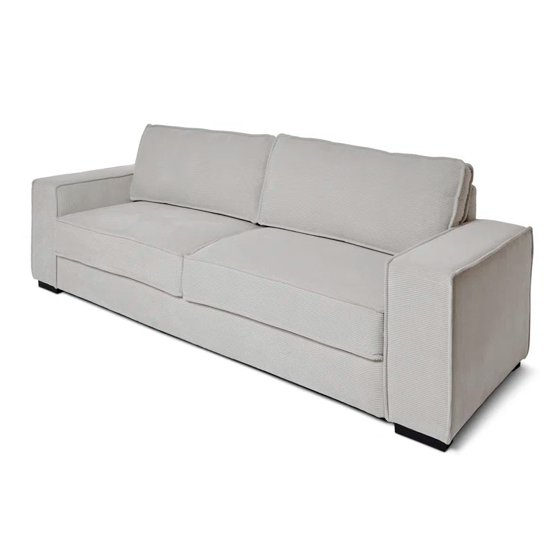 Charee 3 Seater Corduroy Fabric Sofa