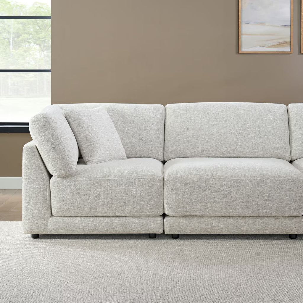 Dayna Grey Fabric 8 Piece Modular Sofa