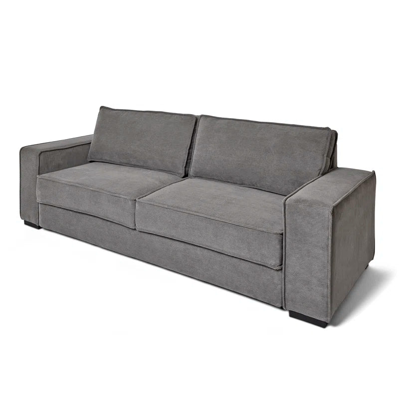 Charee 3 Seater Corduroy Fabric Sofa
