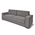 Charee 3 Seater Corduroy Fabric Sofa