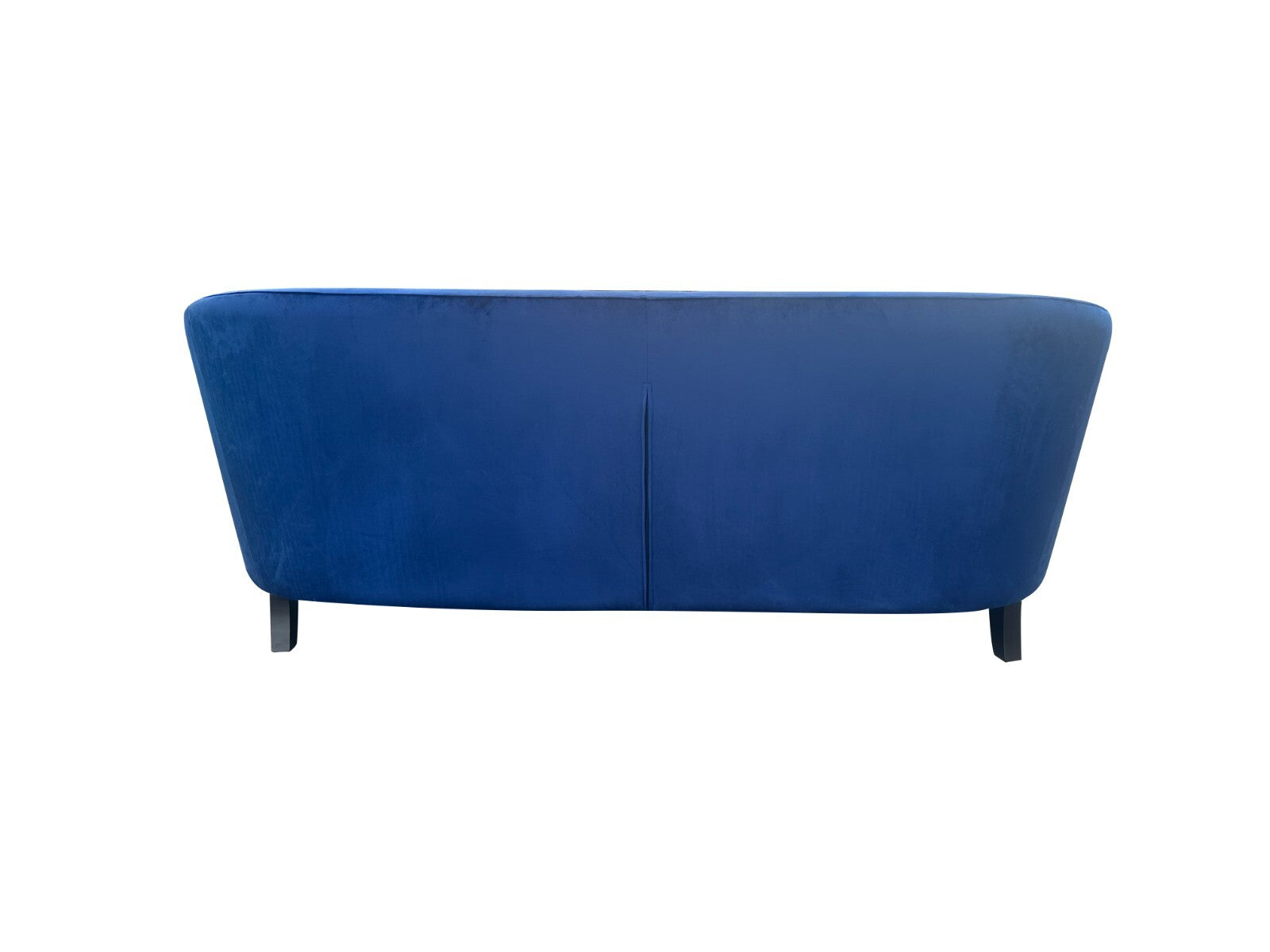 Blue Velvet Sofa 3 Seat Accent Chair Velvet Tub Chair Contemporary Living Room