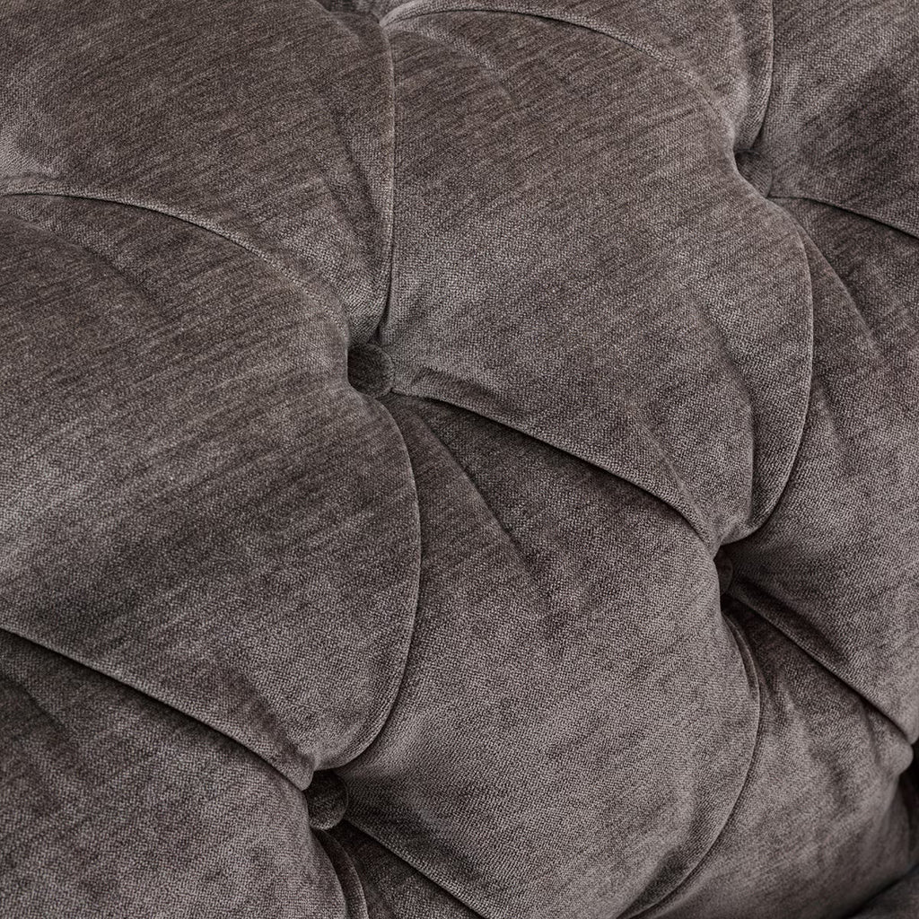 Allington 2 Seater Grey Fabric Chesterfield Sofa